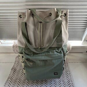 Ogio Rise 2-1 Tote and Backpack in Matcha